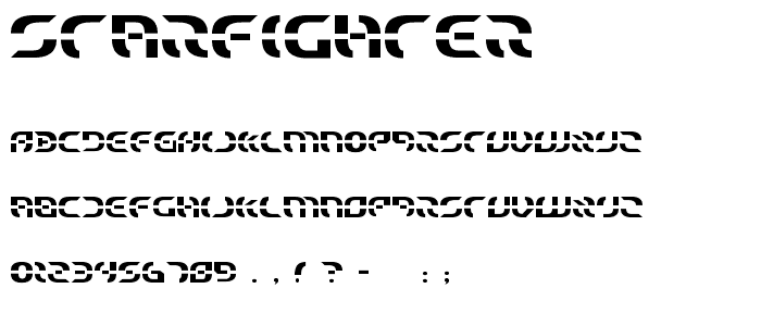 Starfighter font
