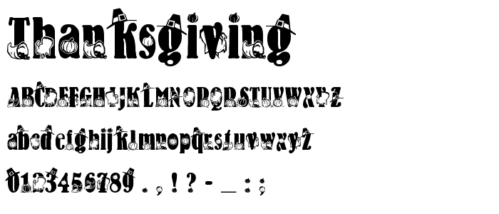 Thanksgiving day en ingles
