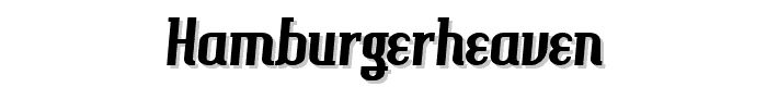 HamburgerHeaven font