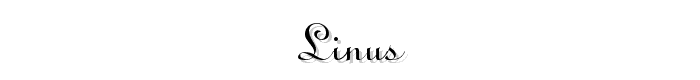 Linus font