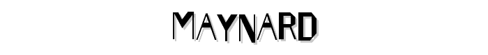 Maynard font