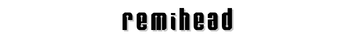 RemiHead font