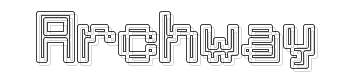 Archway font
