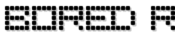 Bored-Regular font