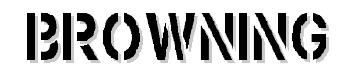 Browning font