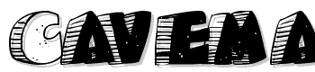Caveman font