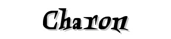 Charon font