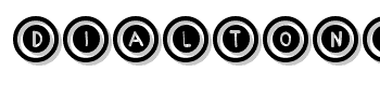 Dialtone font
