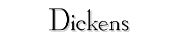 Dickens font