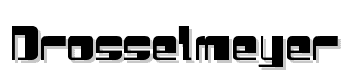 Drosselmeyer font