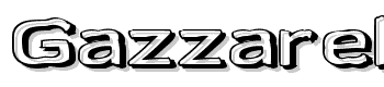 Gazzarelli font