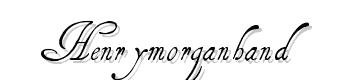 Henrymorganhand font