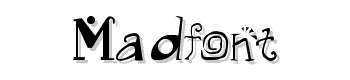 Madfont font