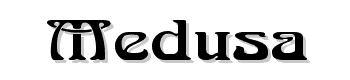 Medusa font