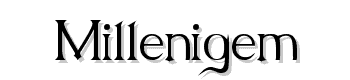 Millenigem font