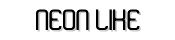 Neon-Like font