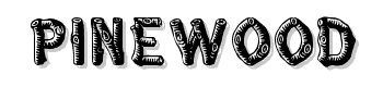 Pinewood font
