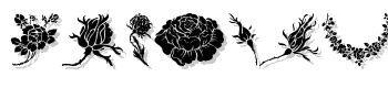 Rosegarden font