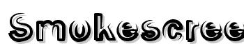 Smokescreen font