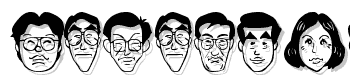 Sakabepeople06 font