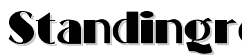 Standingroomonly font
