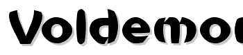 Voldemort font