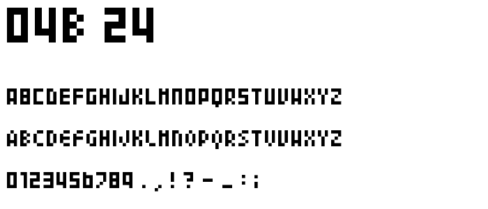 04b_24 font