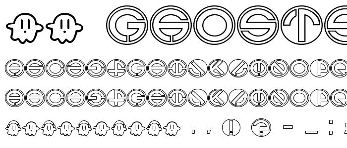 13_Ghosts font