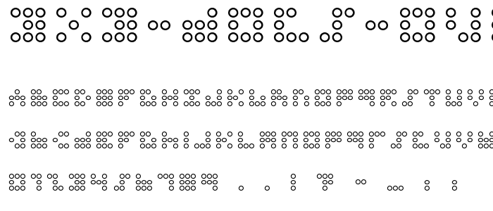 3x3 dots Outline police