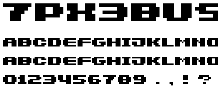 7px3bus font