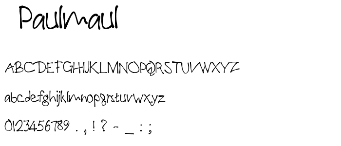 _PaulMaul font