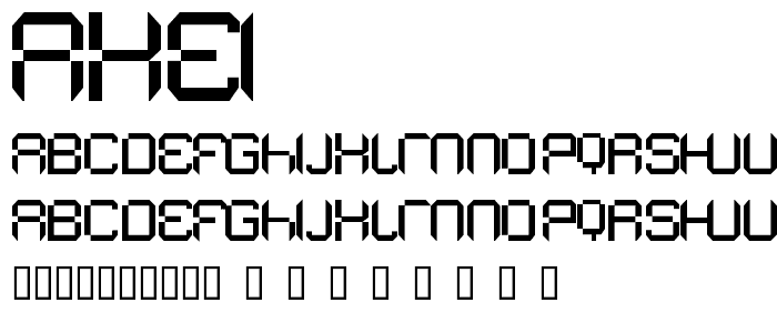 AKEI font