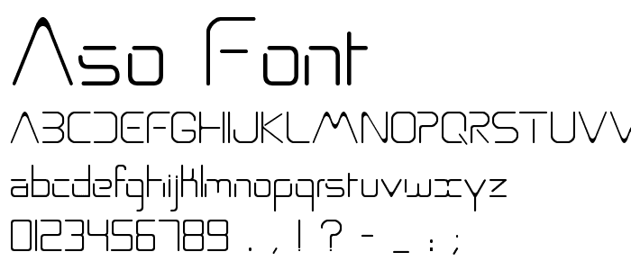 ASO font