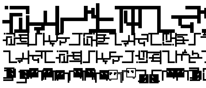 Abstracta-Bold font