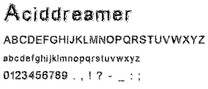 AcidDreamer font