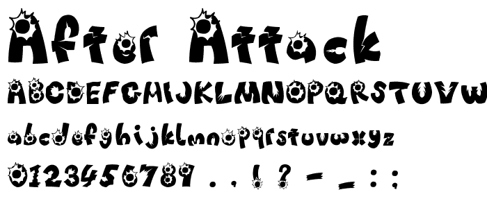 After_Attack font