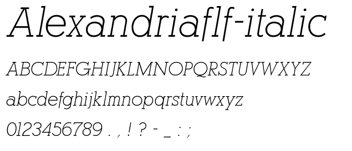 AlexandriaFLF-Italic police