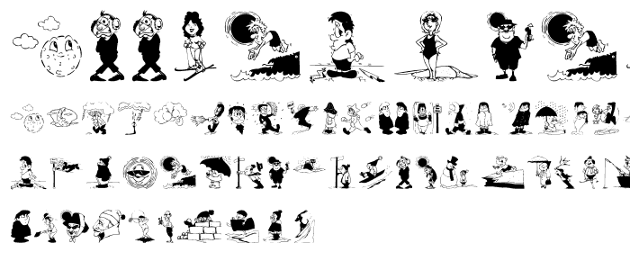 AllWeathers font