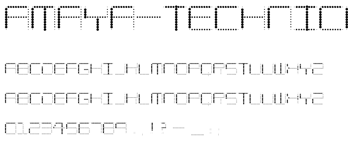 Amaya Technical Dots Regular police