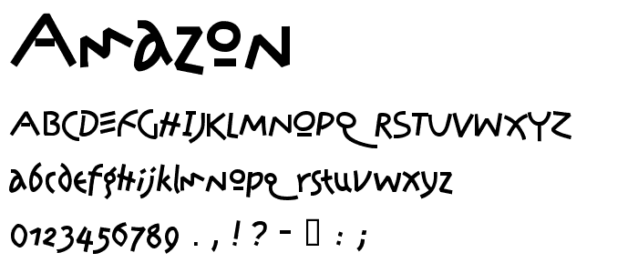 Amazon font