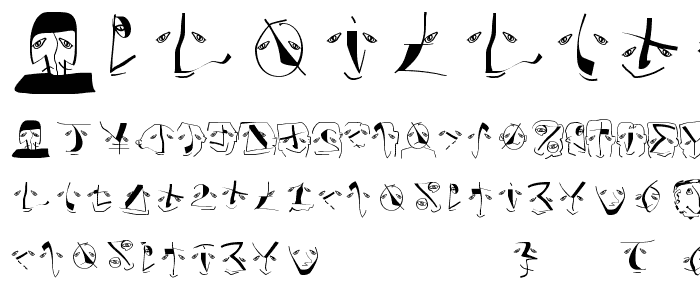 AnalphabetismBats font