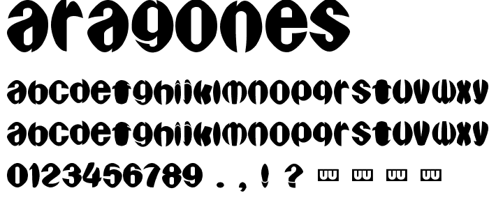 Aragones font