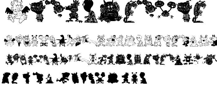 ArtMonsters font