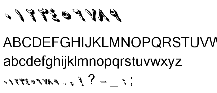 B Aseman Italic font