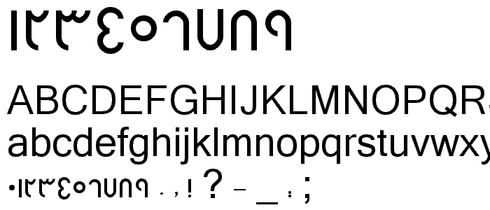 B Helal font
