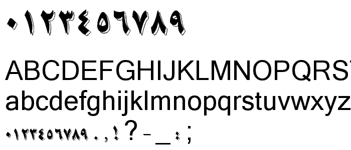 B Nikoo font