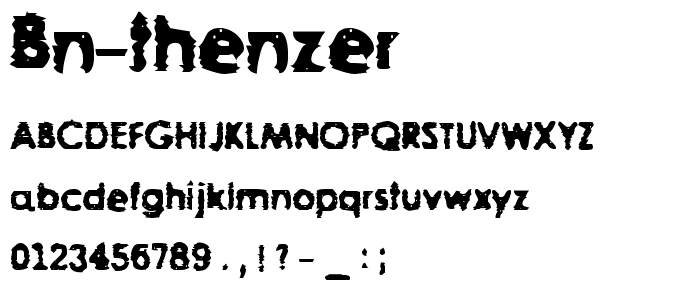 BN-Thenzer font