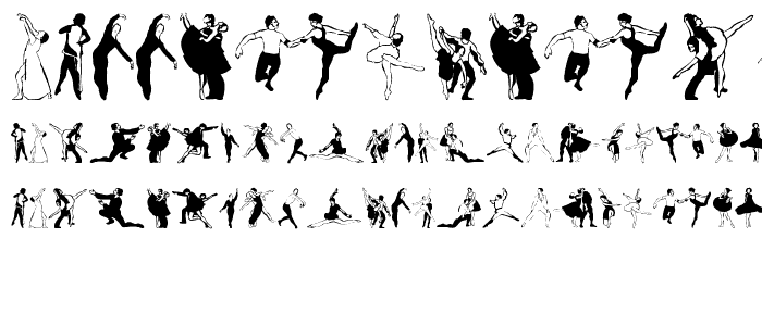 BalletSketches font