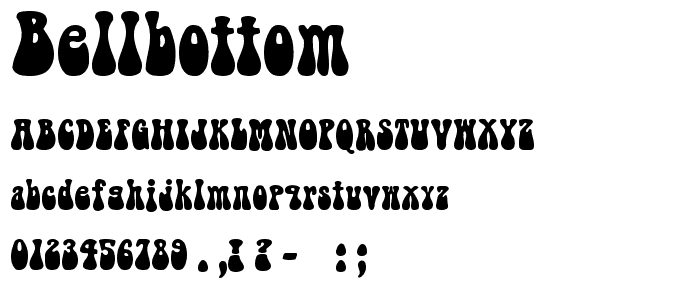 BellBottom font