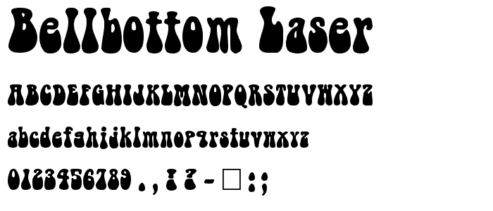 BellBottom.Laser font